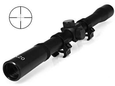 Celownik LUNETA 4x20 z montażem na szynę 11mm Wrocław