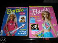 Revistas da Barbie do anos 1999 e 2001