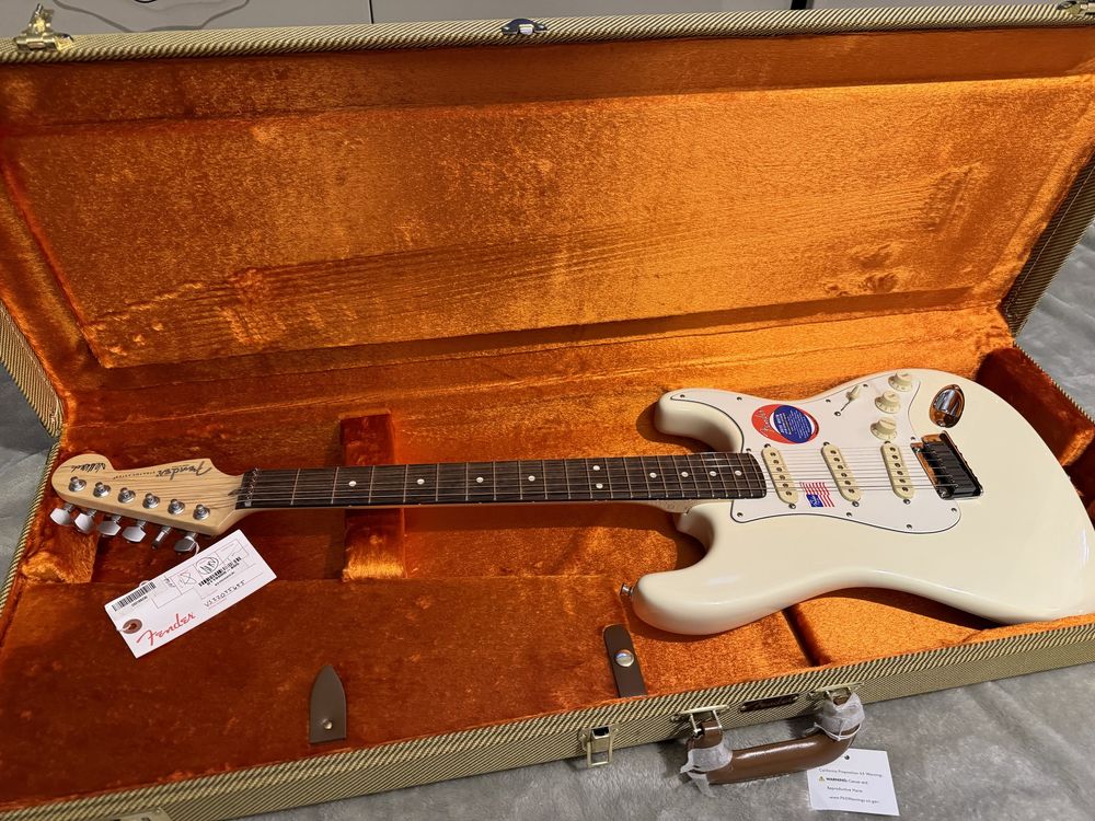 Fender Stratocaster Jeff Beck USA nowy z prywatnej kolekcji LUXONA