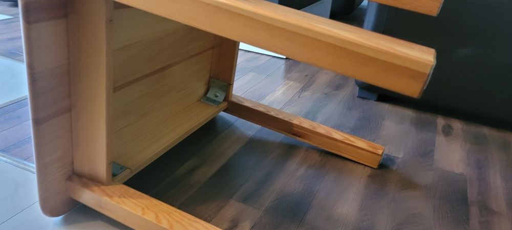 Stolik sosnowy 60x70