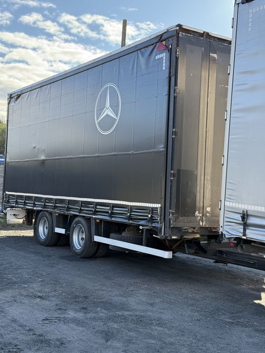 Przyczepa wielton tandem PRZEJAZDOWA 19,5 tarczowe 7.7m jumbo wecon