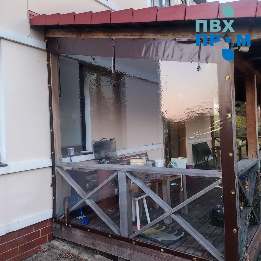 Мʼякі вікна ПВХ / штори для терас та альтанок / тенти для авто