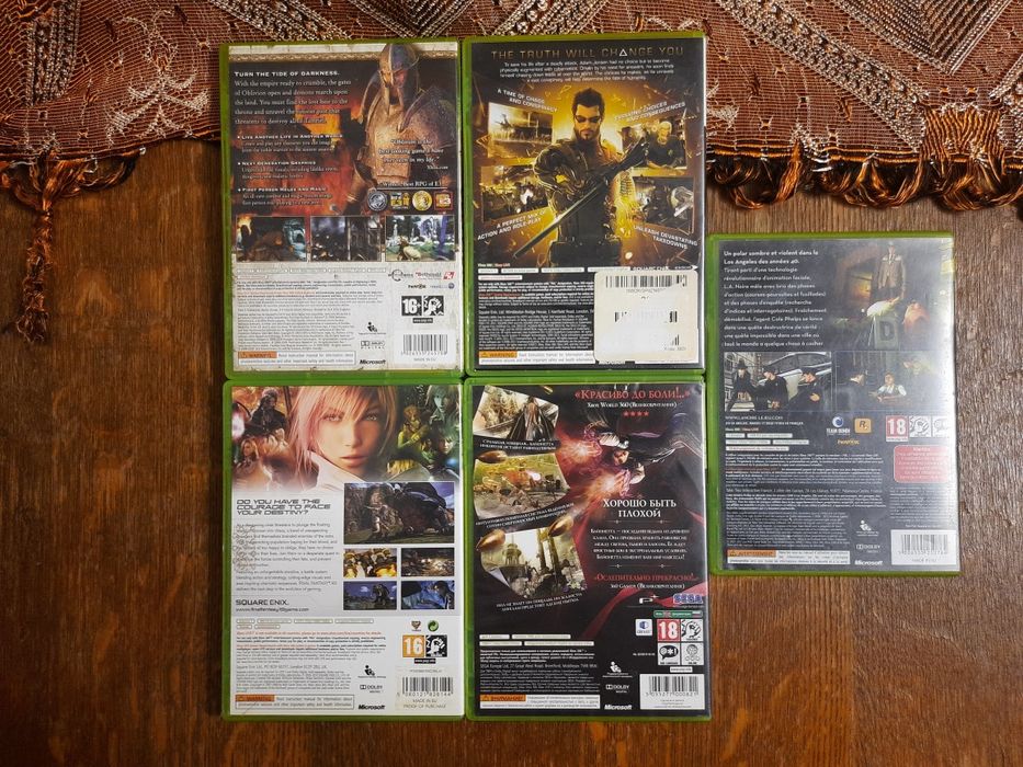 Ліцензійні диски Xbox 360/ ігри Xbox 360