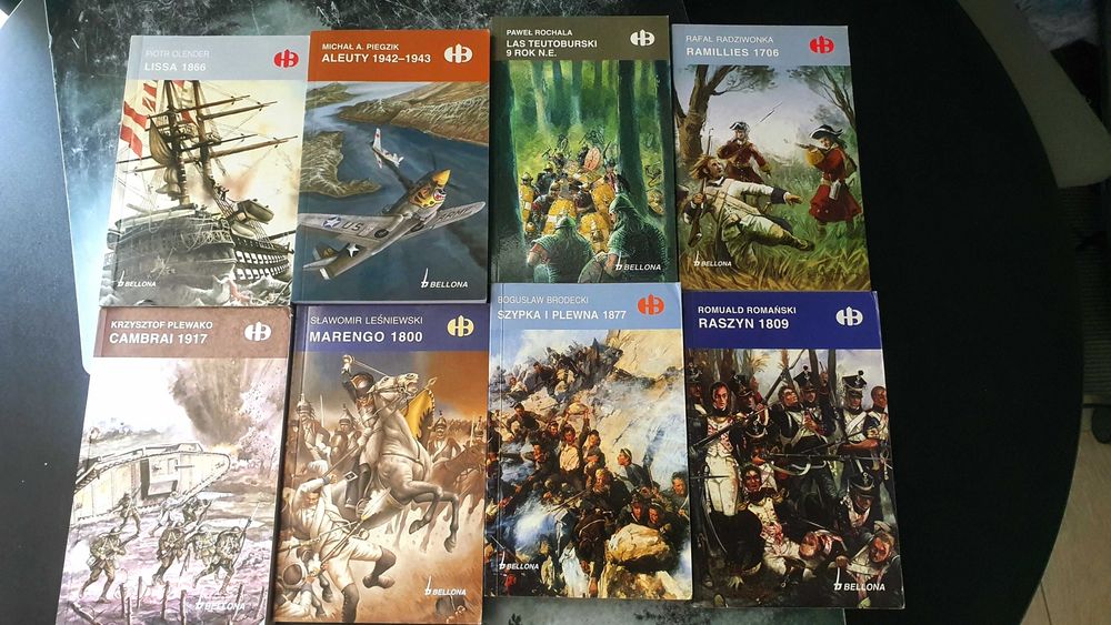 Historyczne bitwy- wybrane tytuły
