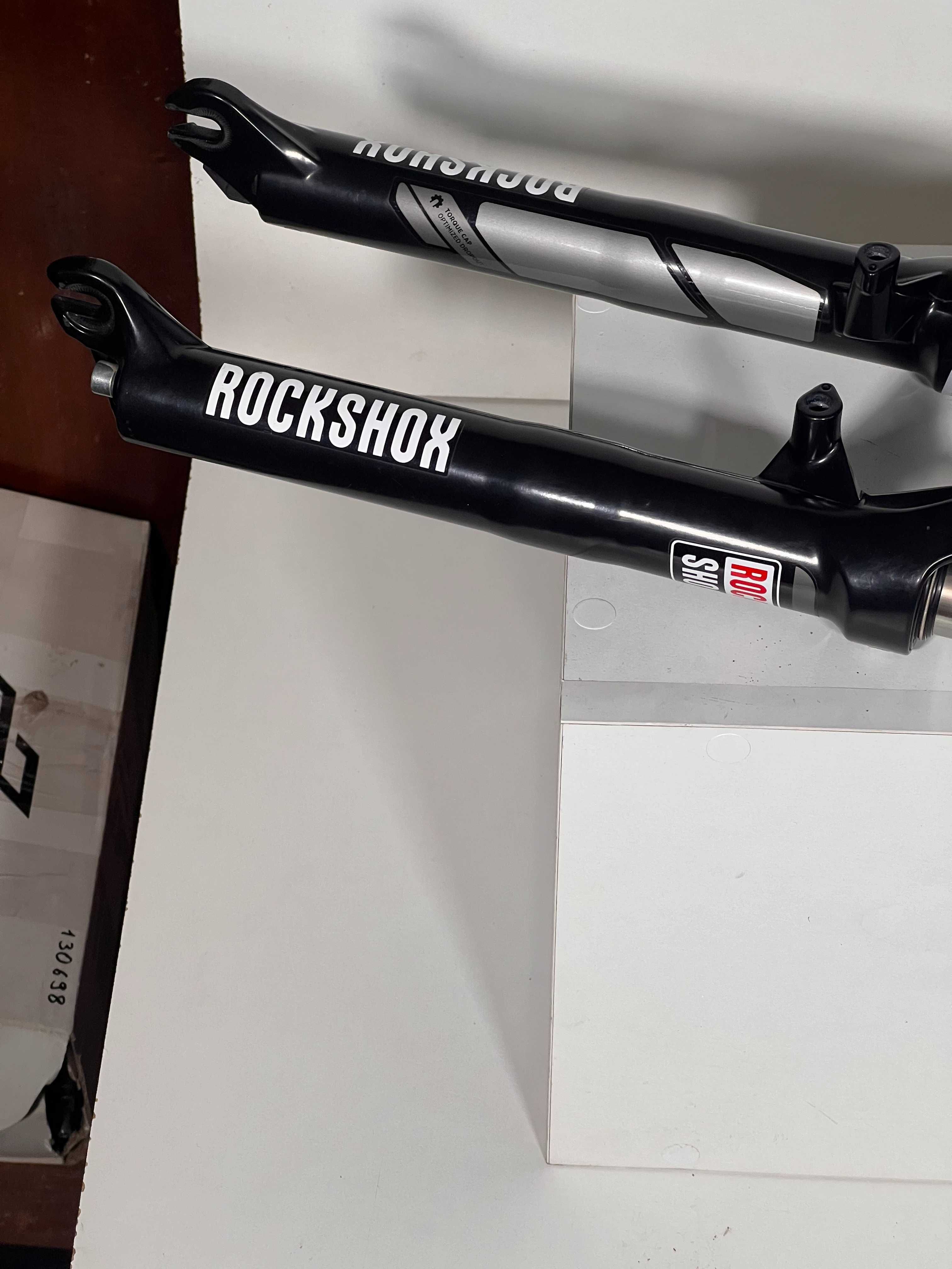 Rock Shox XC32 TK Silver 100mm Preload Disc V-Brake ( Шток 17.3см)