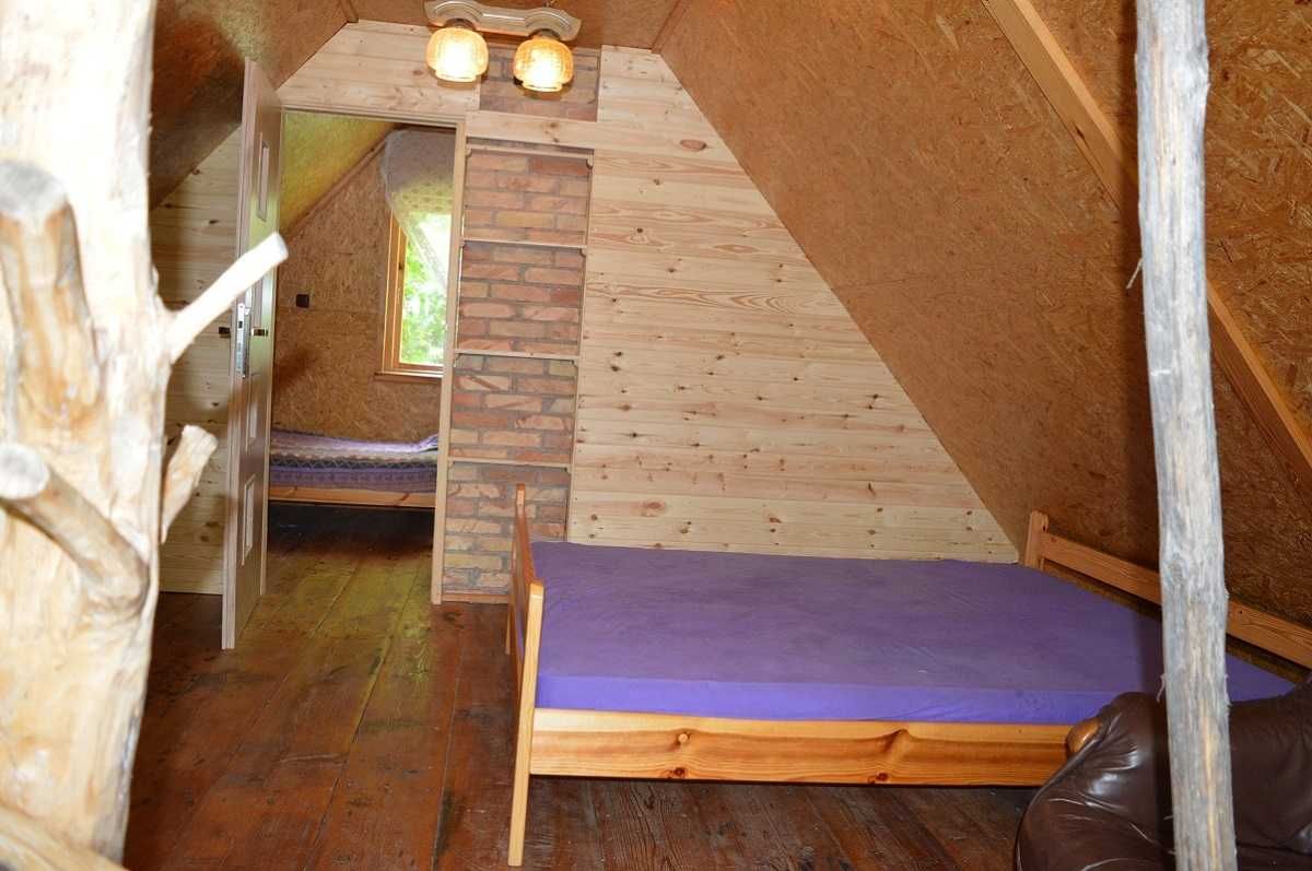 Domki nad samym jeziorem na Pojezierzu Augustowsko – Suwalskim
