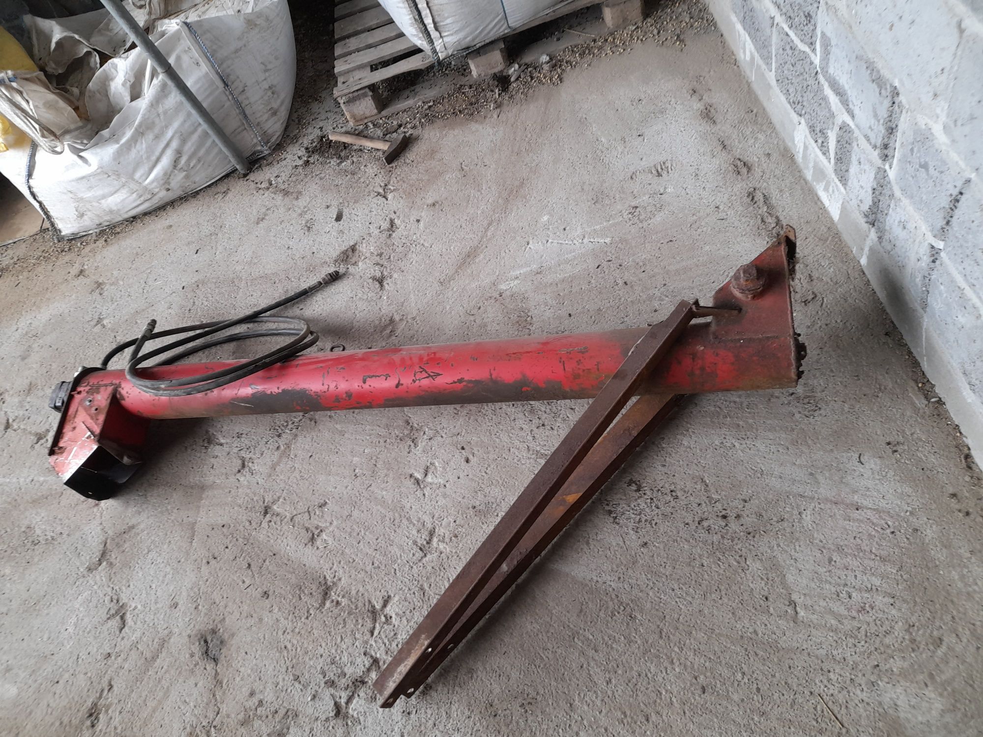 Żmijka hydrauliczna do ziarna nawozu 2m