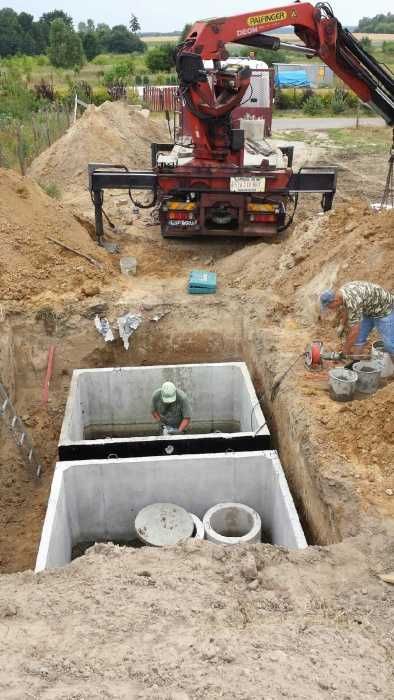 szambo betonowe 10 MOJA WODA deszczowa zbiornik betonowy piwnica