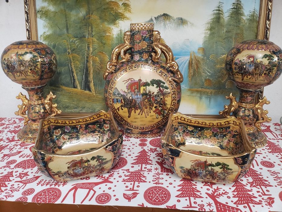 conjunto peças  porcelana chinesa