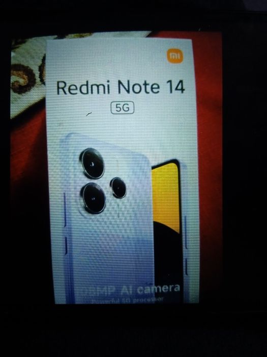 Xiaomi Redmi Note 14 5G Midnight Black KM-N145G-PL1-BL