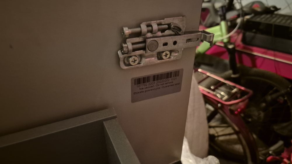 Szafka pod umywalkę Intenso czarny mat 80 Sensea