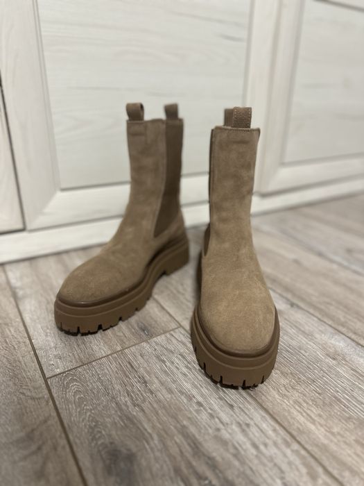 Черевики замшеві ZARA 36 р НОВІ