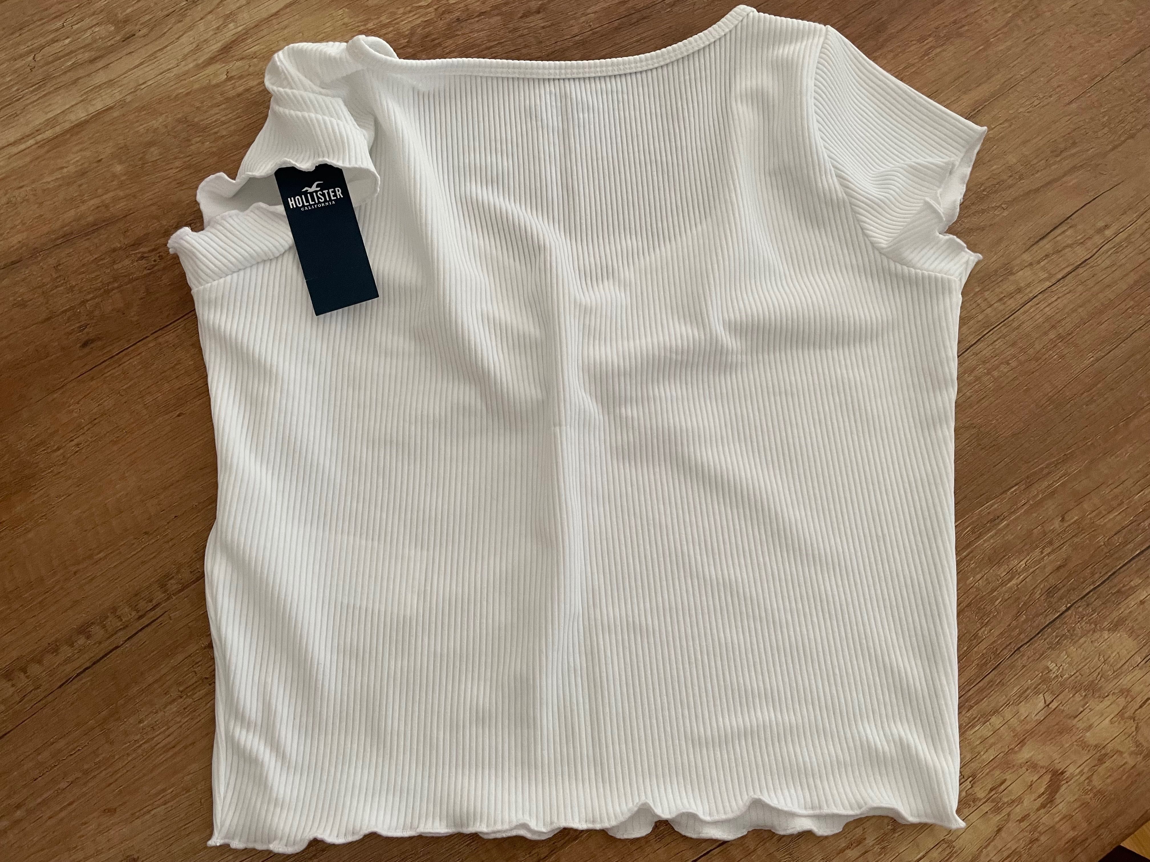 T-shirt koszulka top basic Hollister M 38 nowa