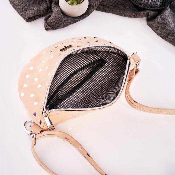 młodzieżowa skórzana saszetka na pas paolo peruzzi z-15-sr