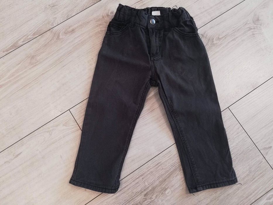 Spodnie dla chłopca rozmiar 74 80 cm - zestaw 3 par spodni H&M MAYORAL