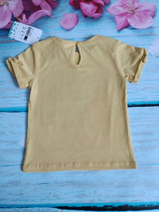 Bluzka dla dziewczynki z krótkim rękawem r.80 Minnie NOWA!!!