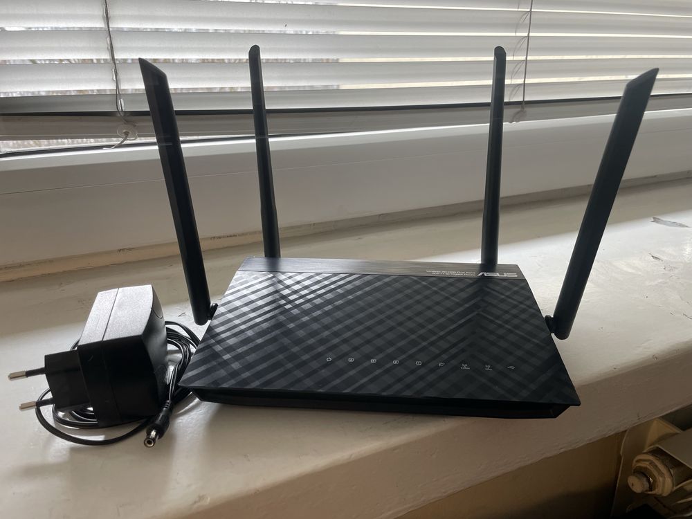 Router ASUS RT-AC1200 v2 1200Mb/s ac WiFi DualBand