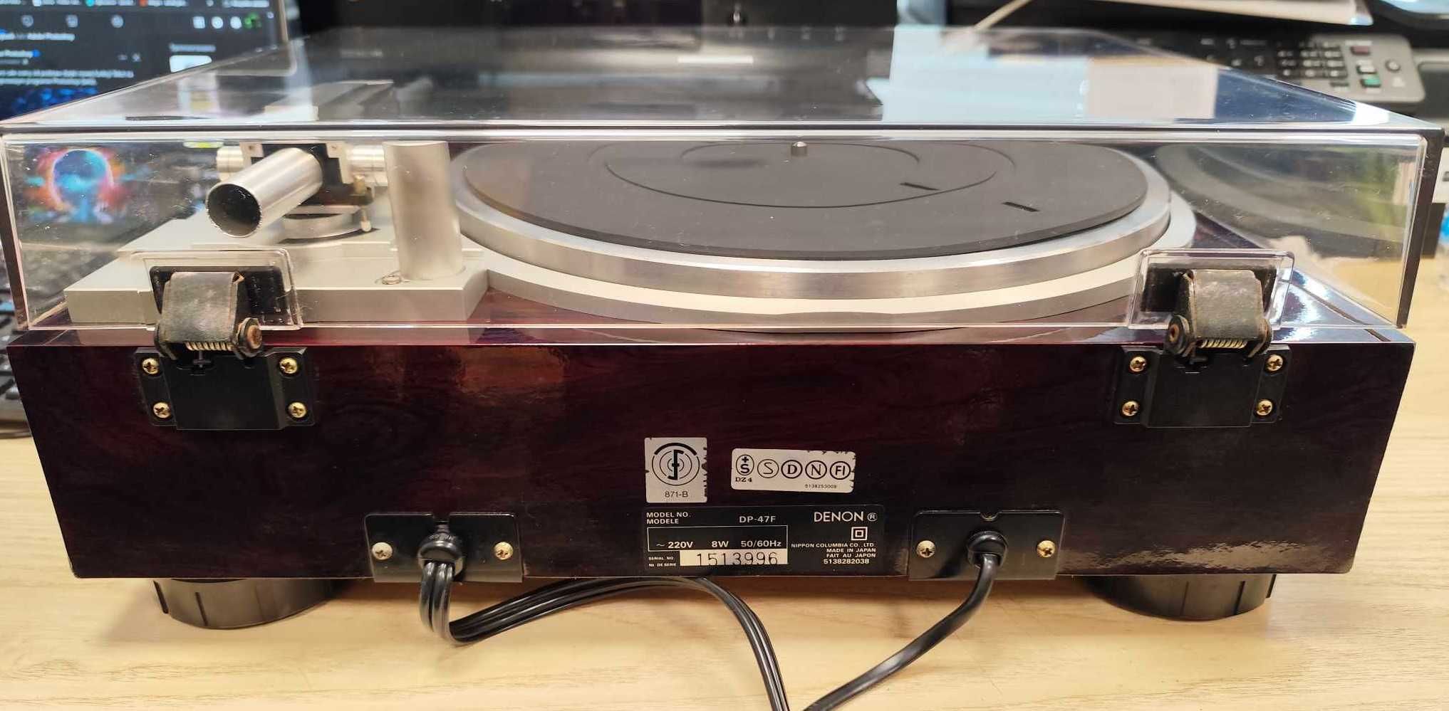 Gramofon Denon DP-47F wkładka Ortofon OM10 lub MC AT 3100