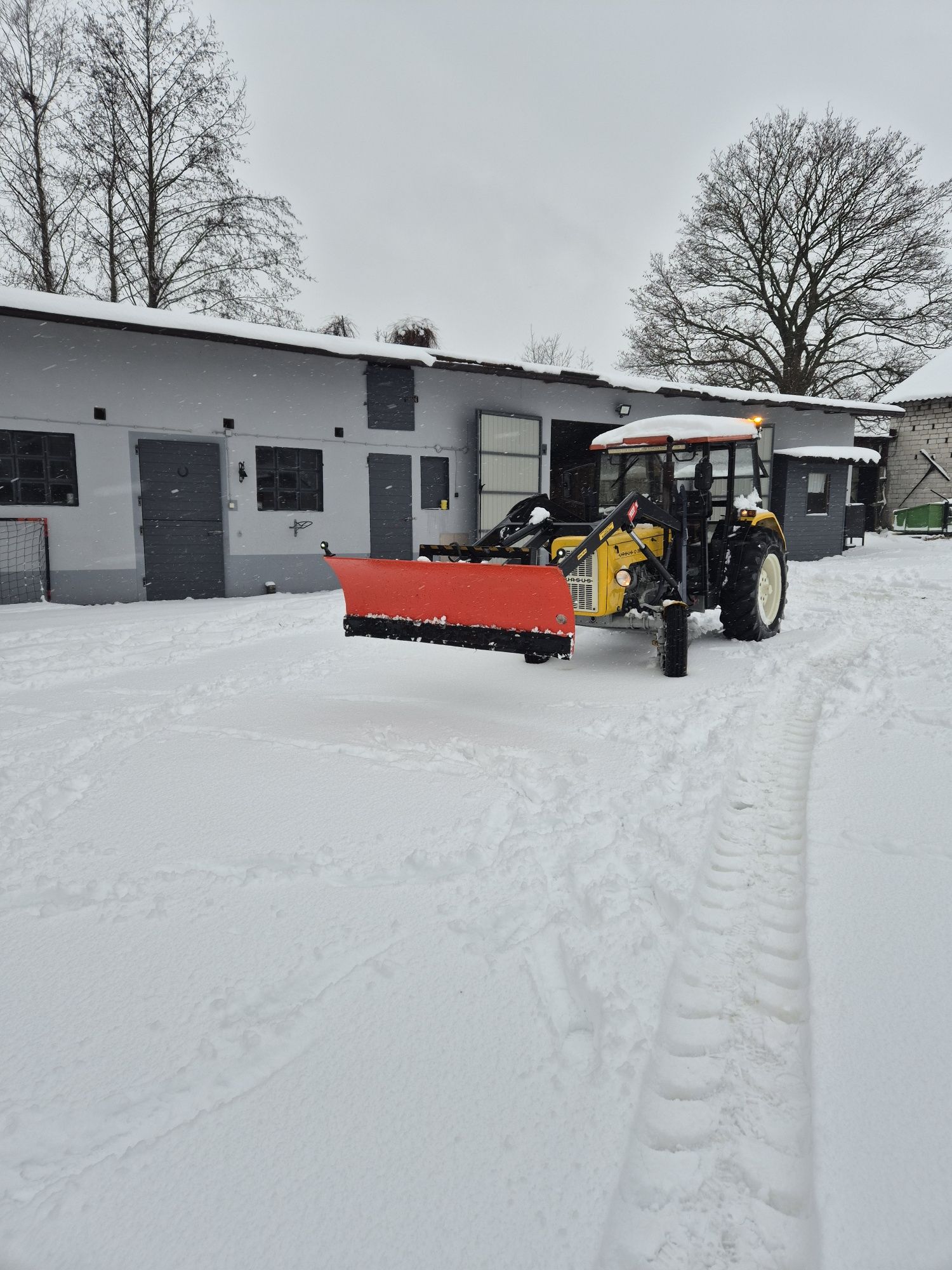 Plug do traktora ursus zetor itd. Gruby  snieg ziemia obciaznik