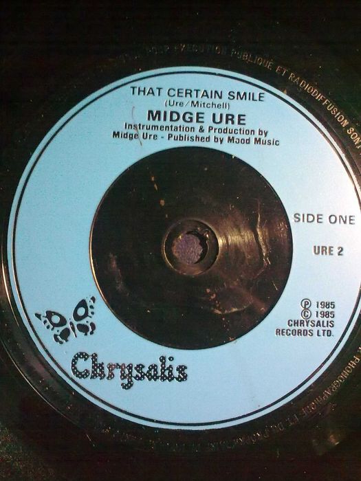Midge Ure- The Certain Smile -sp 7''