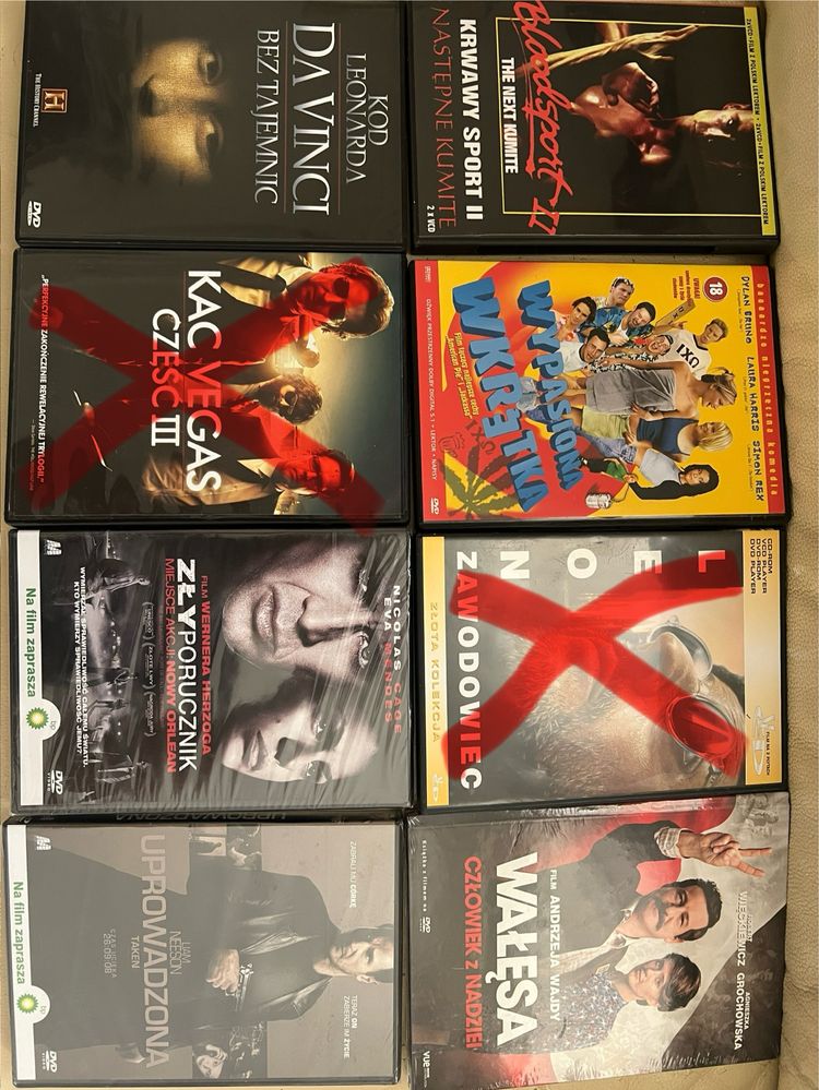 Płyty DVD sprzedam