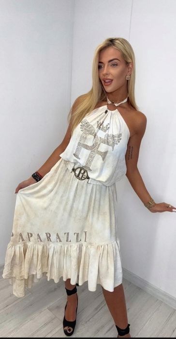 Sukienka asymetryczna Paparazzi Fashion