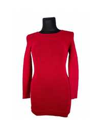 Плаття, сукня червона в рубчик розмір S-M