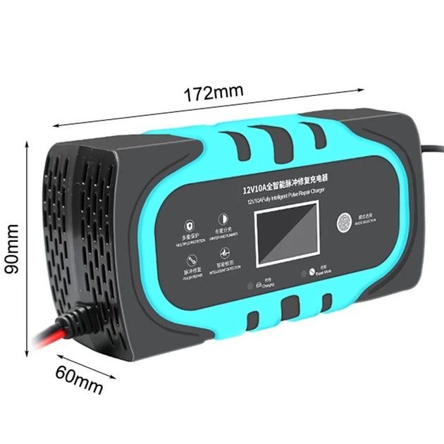 Зарядний пристрій AC/DC для заряду акумулятора до 100А автомобіля 12V/