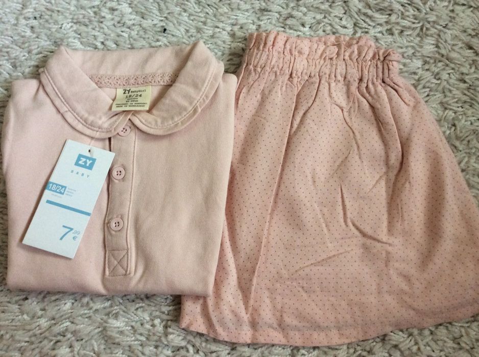 Conjuntos menina zippy e zara