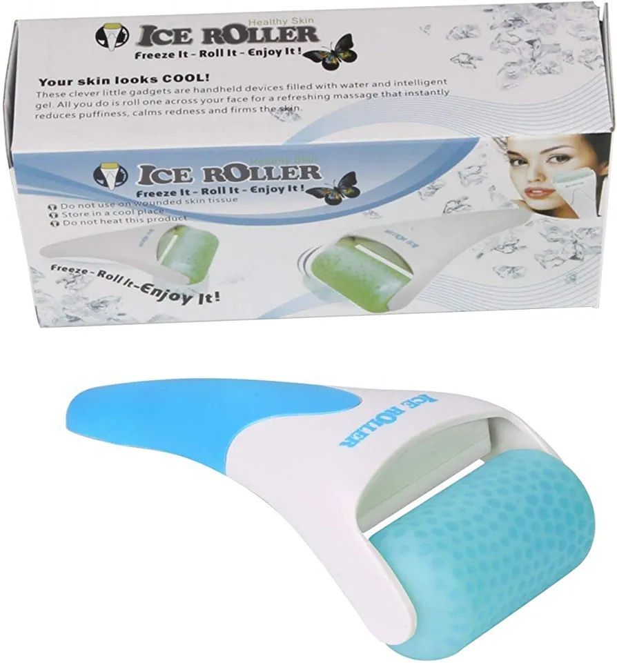 Ice Skin Roller Roller з охолоджуючим гелем для масажу обличчя та тіла