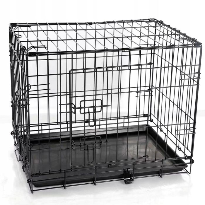 Klatka Kojec Transporter - Duża Klatka Kennelowa Dla Psa L- 92x57x63cm