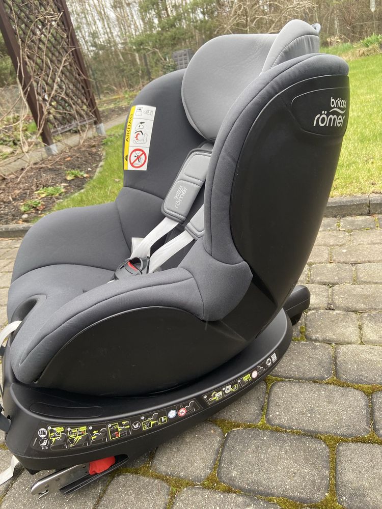 Britax Romer dualfix 2 R szary 0-18 kg isofix obrotowy fotelik