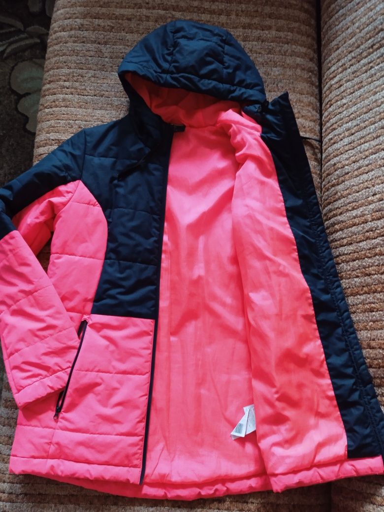 Куртка женская Demix Спортмастер теплая лёгкая рост 164 размер 38 - 46