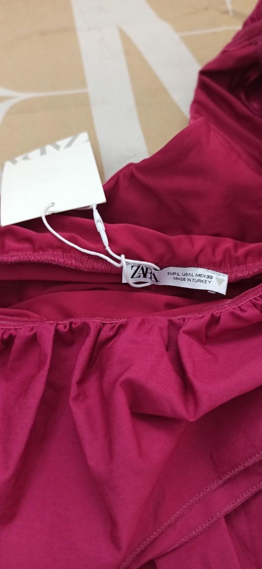Топ асимметричный Zara Новый!