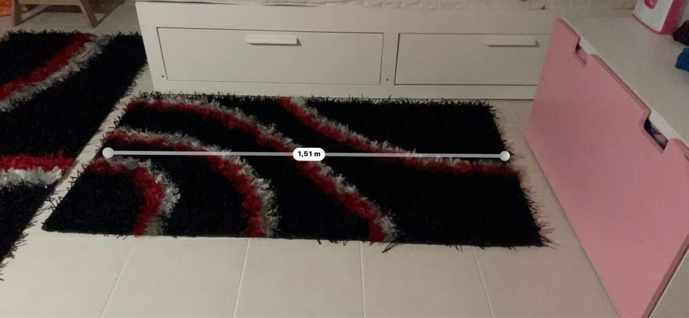 Conjunto de 3 carpetes