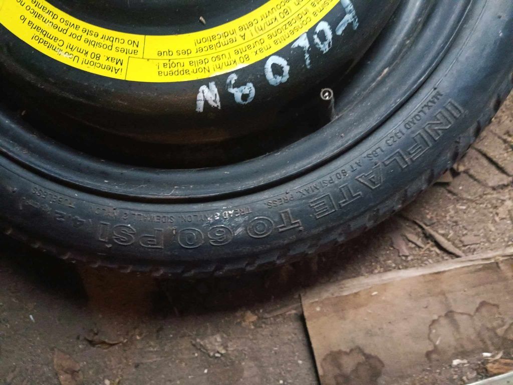 Koło zapasowe do VW polo