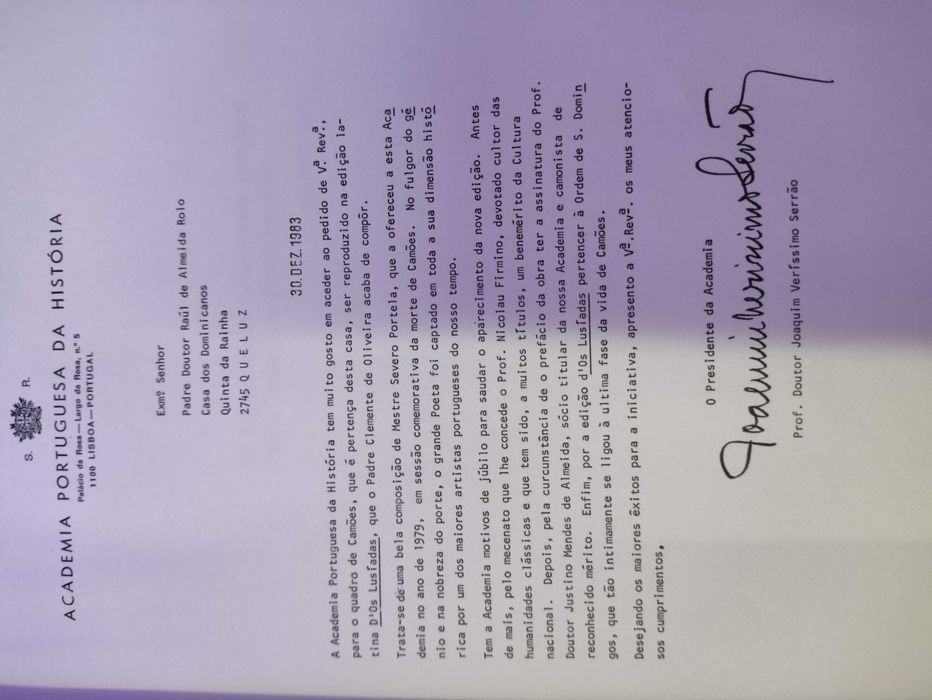 Livro LUSIADAE de Lvdovici de Camonii, Clemente de Oliveira Interprete