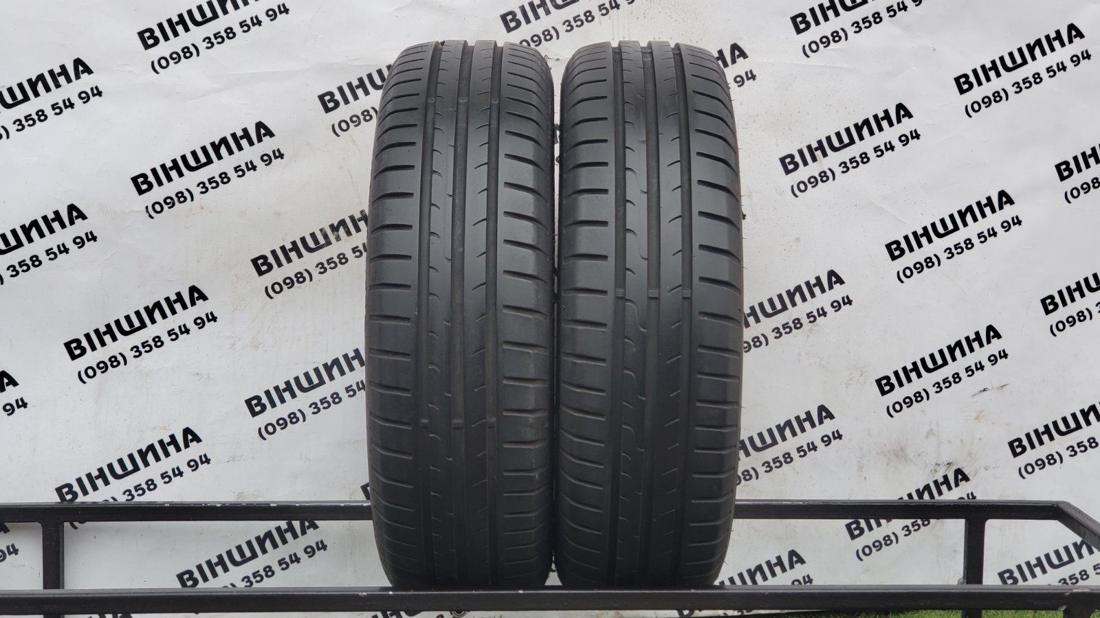 Шини 165/65 R 15 Dunlop Sport BluResponse. Літо пара. Колеса склад.