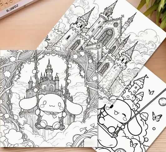 Kolorowanka 20 arkuszy Cinnamoroll