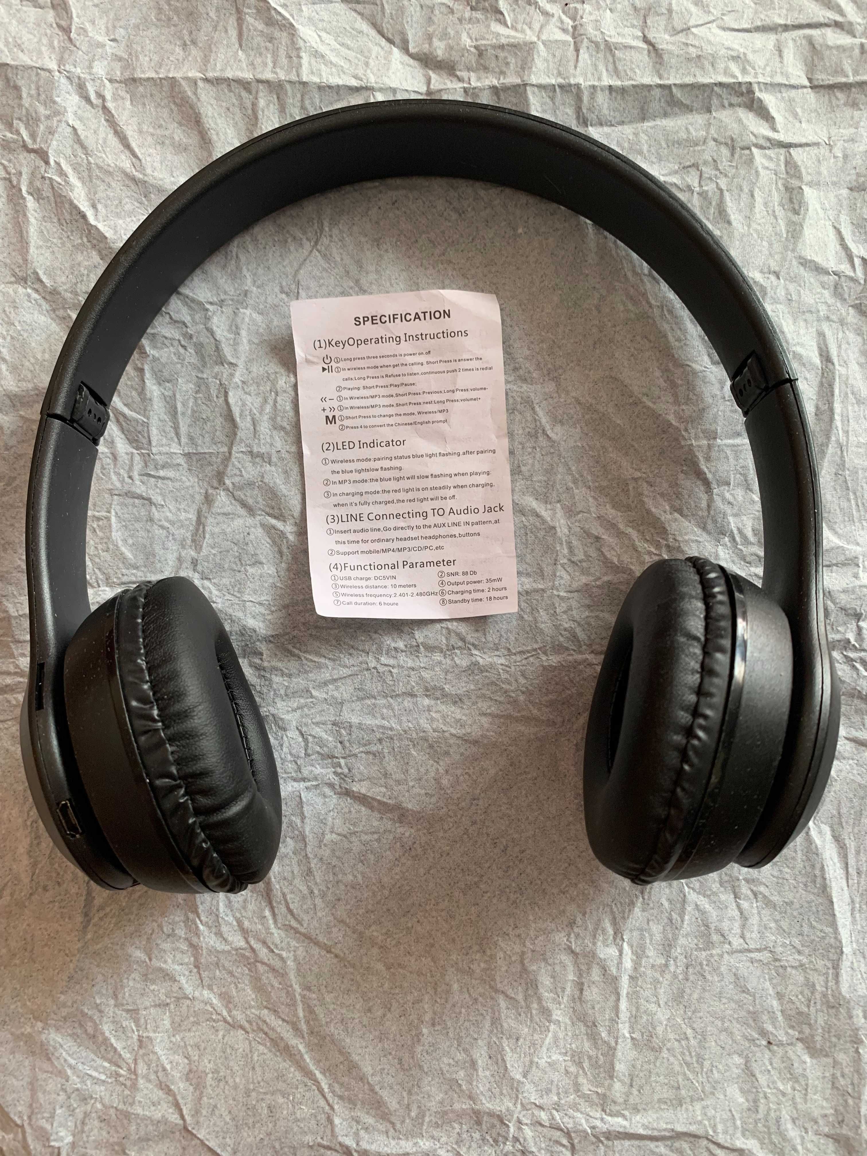 Headphone/Auscultadores wireless