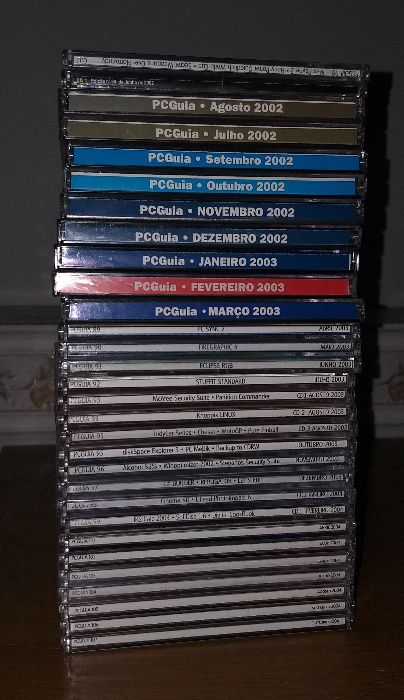 Lote 31 CDs com software PCGuia novos
