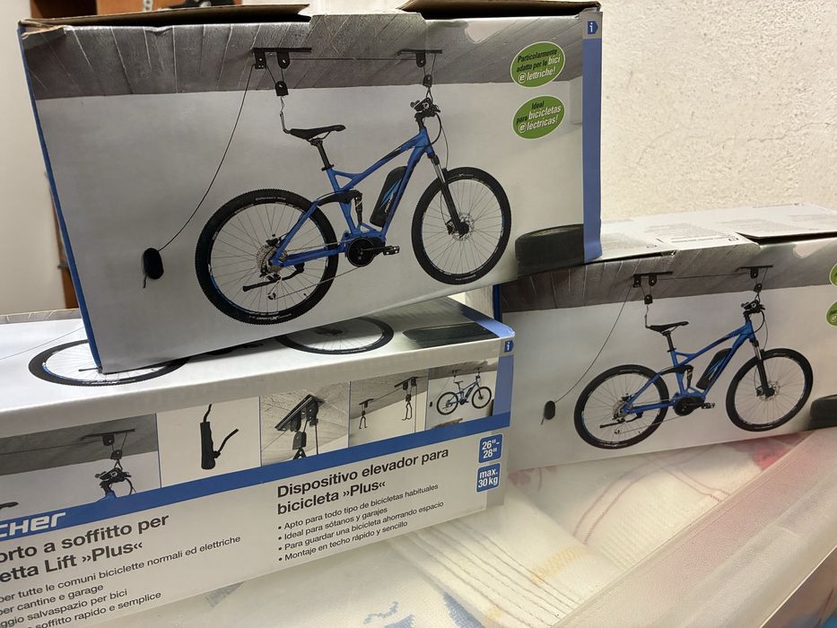 Suportes para bicicletas 3 unidades