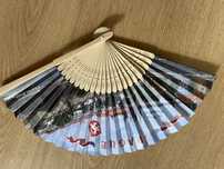 Wachlarz Praga papierowy