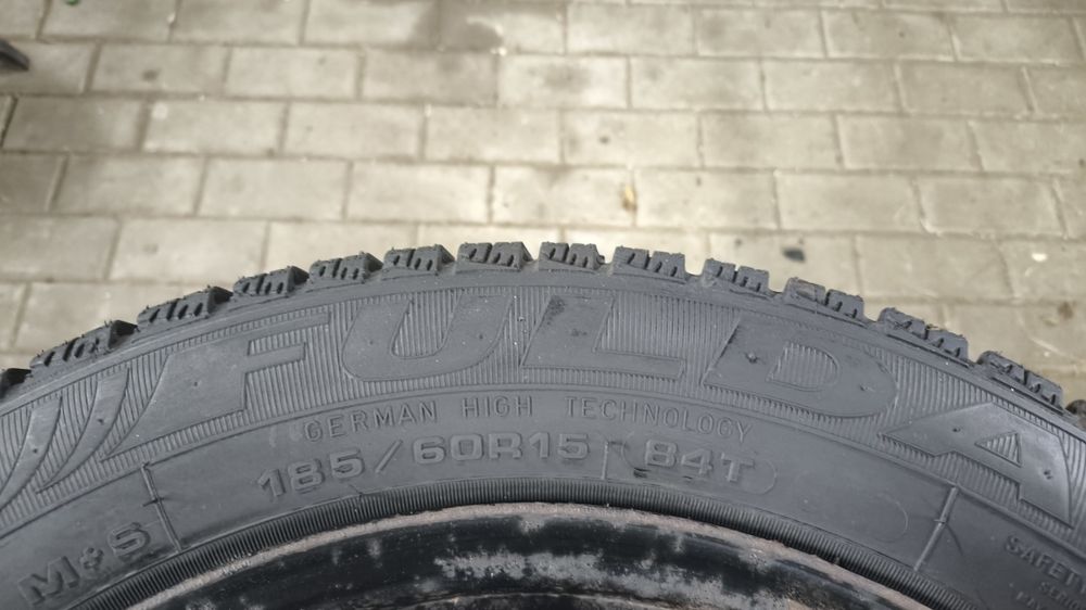 Koła Zimowe 5x100, 185/60/15 VW/Skoda/Seat Opony 2022 r