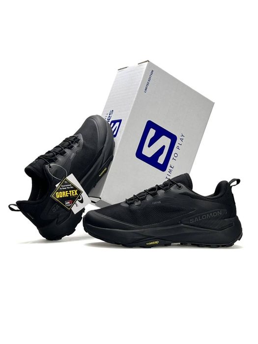 АКЦІЯ! Salomon Genesis GTX All Black 41 42 43 44 45 46 соломони