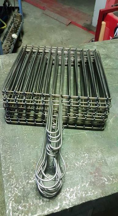 Grelha churrasco em aço inox