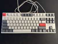 Klawiatura mechaniczna Krux Atax Pro RGB Creator Retro Gateron Yellow