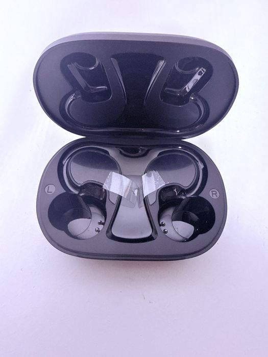 Poounur H9 Słuchawki Bluetooth, słuchawki douszne, bezprzewodowe, led