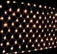 Гирлянда сетка 120LED 1,5×1,5м Теплый (RD-7162)