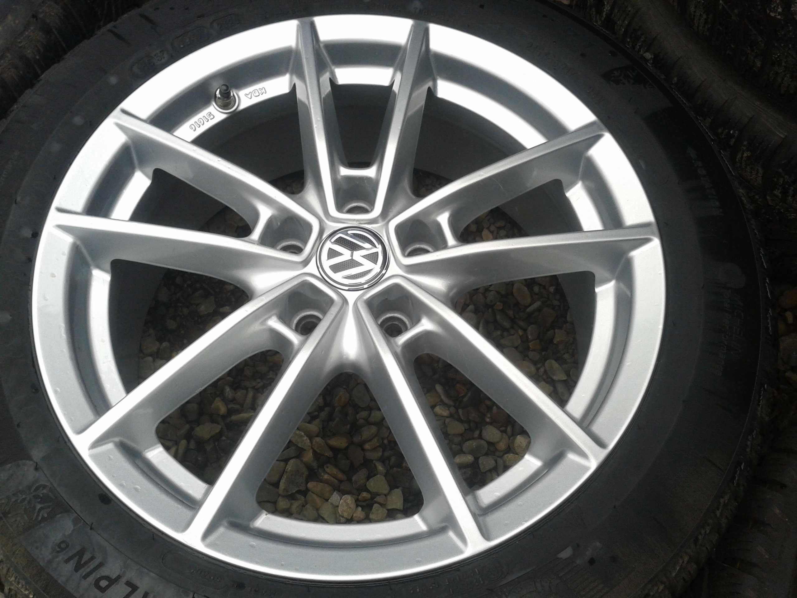 kola r17 borbet volkswagen passat arteon troc michelin mielec 215 55